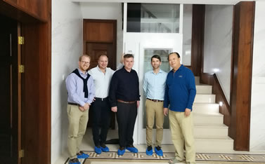 瑞典Nalka集团成员会见CIBES中国重庆和成都分公司