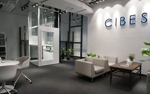 CIBES新盛娱乐家用电梯长沙展厅正式亮相