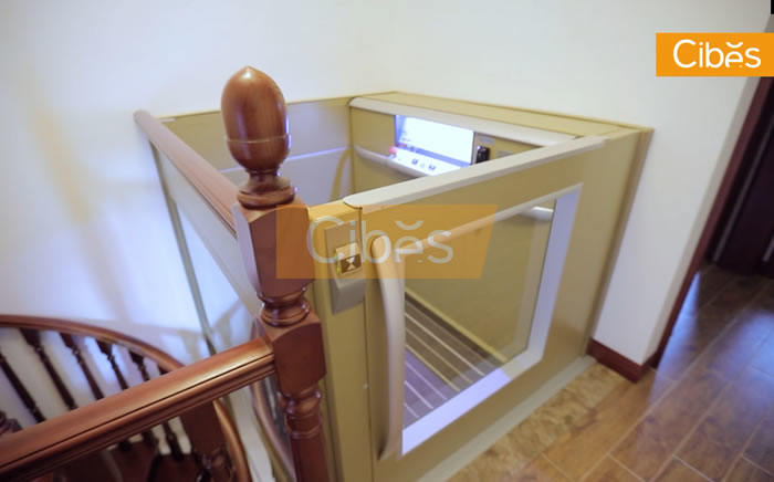 Cibes半高门 上海家用电梯案例