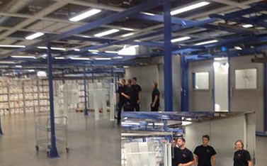 粉末喷涂生产线将在8月18日已正式运营