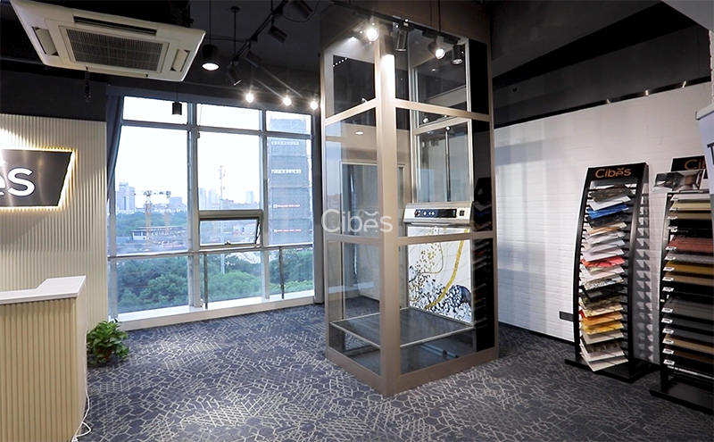 Cibes新盛娱乐家用电梯常州展厅