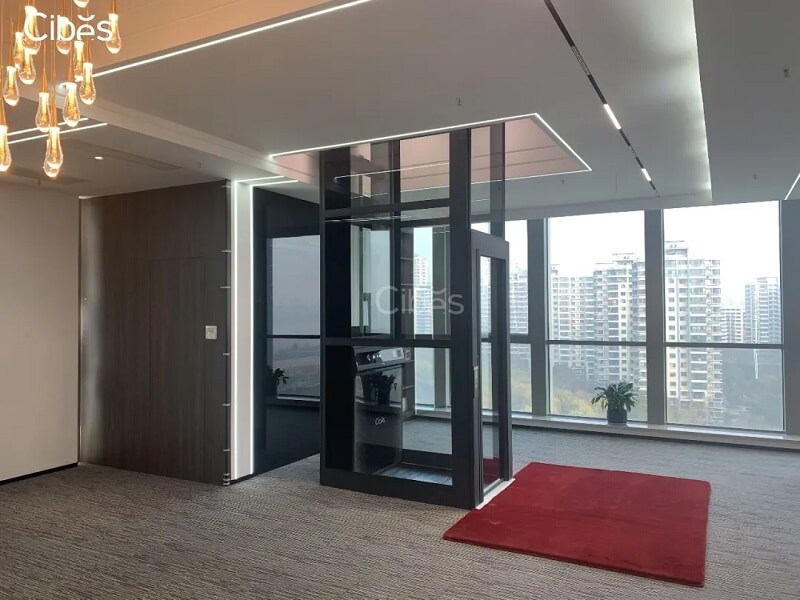 临沂家用电梯展厅全新升级V80系列星际版电梯 - Cibes新盛娱乐瑞典品牌电梯
