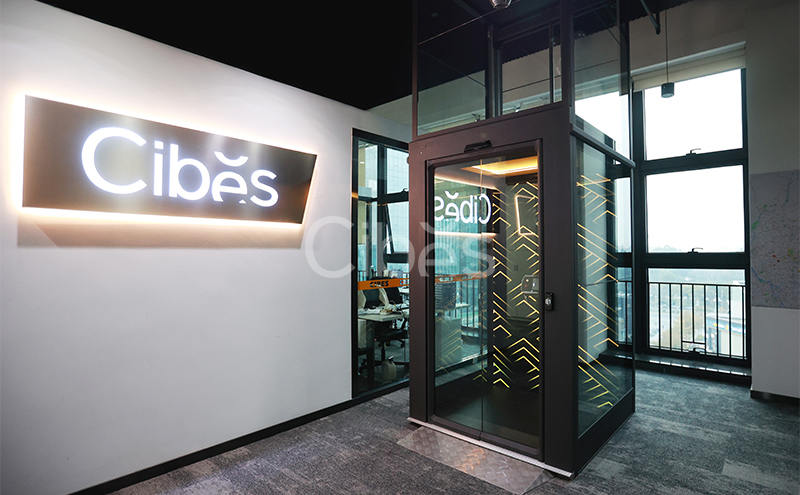 Cibes新盛娱乐_V90家用电梯广州展厅