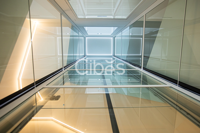 Cibes新盛娱乐浙江台州家用电梯案例