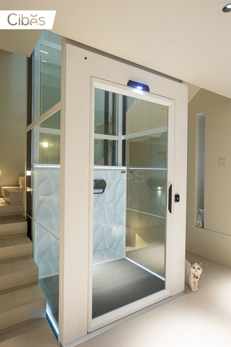 CIBES新盛娱乐家用别墅电梯案例赏析
