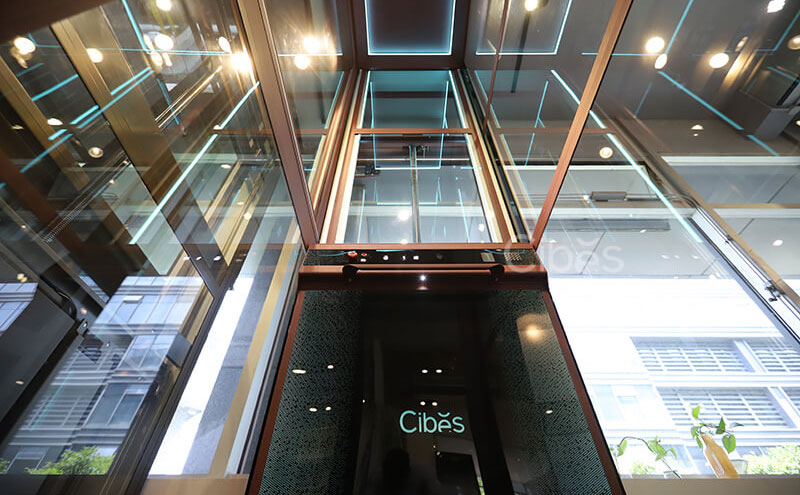 Cibes新盛娱乐家用电梯杭州展厅