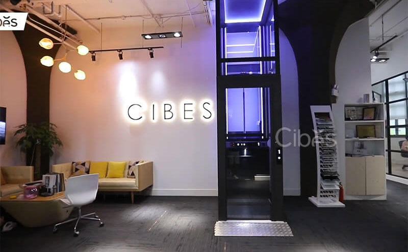 Cibes新盛娱乐家用电梯上海展厅 - V80限量版