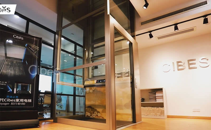 Cibes新盛娱乐家用电梯苏州展厅